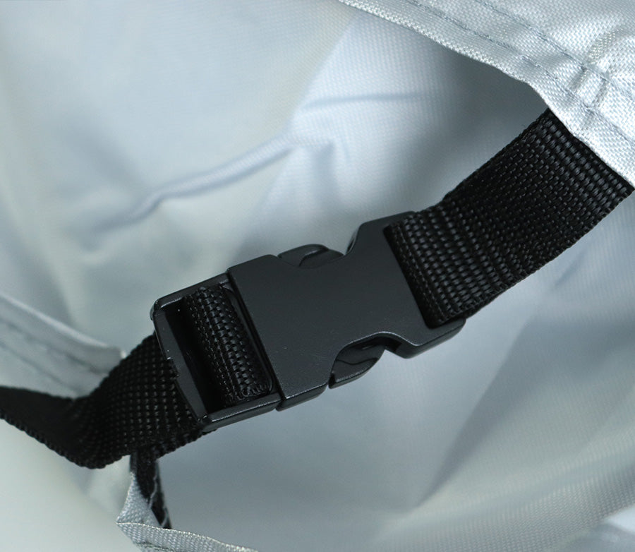 XRC PREMIUM GOLD uždangalas motociklui OUTDOOR juodas/ sidabrinis XL – nuotrauka 7