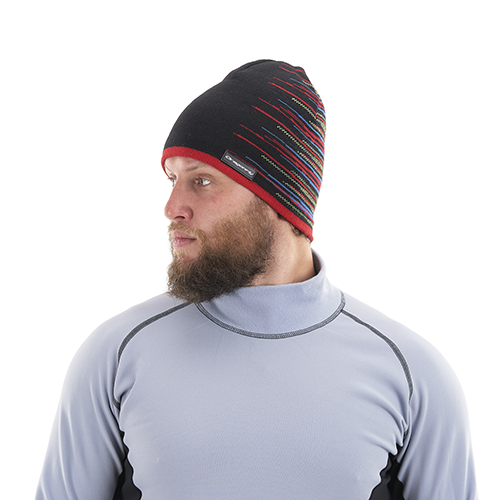 Kepurė dragonfly YETI juoda/ RAUDONA – nuotrauka 4