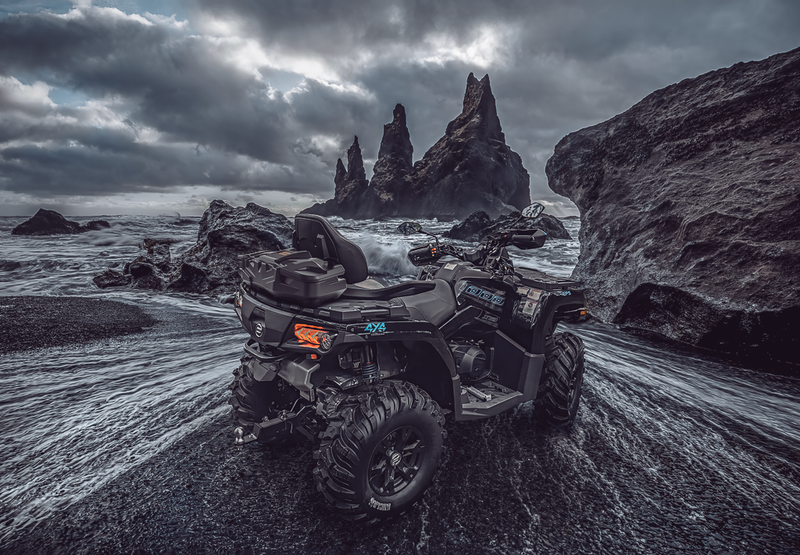 Galinė daiktadėžė teserract CFMOTO 850XC/1000/X8/X10 galinė – nuotrauka 5