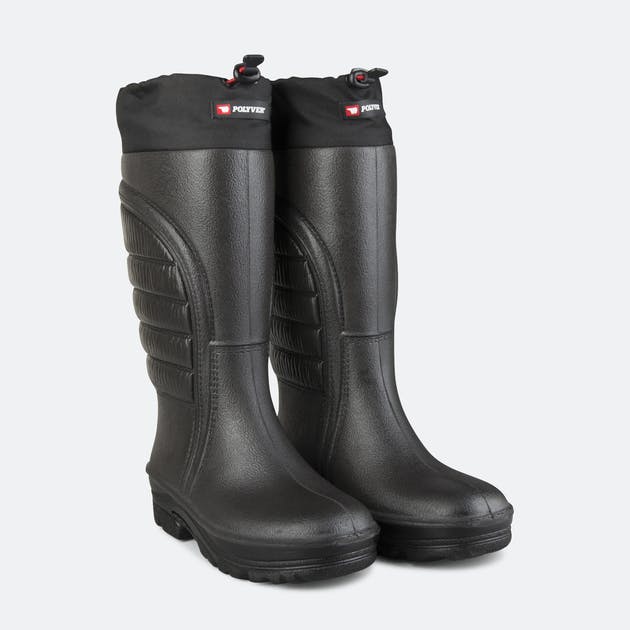 Žieminiai BATAI POLYVER PREMIUM PLIUS JUODI ILGI – nuotrauka 9