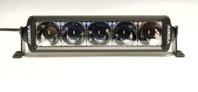 AURORA LED 10" (25.4 CM) "D6 DOUBLE ROW RGB" SERIJOS ŽIBINTAS 75W SPOT