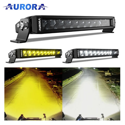 AURORA LED žibintas 10" (25.4cm) 50W DVIGUBA SPALVA – nuotrauka 3