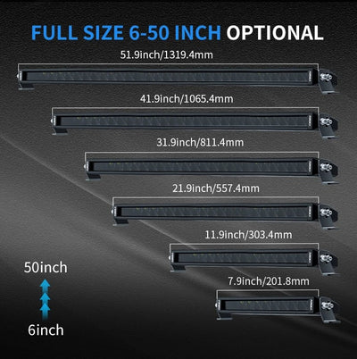 AURORA LED ŽIBINTAS 6" 60W