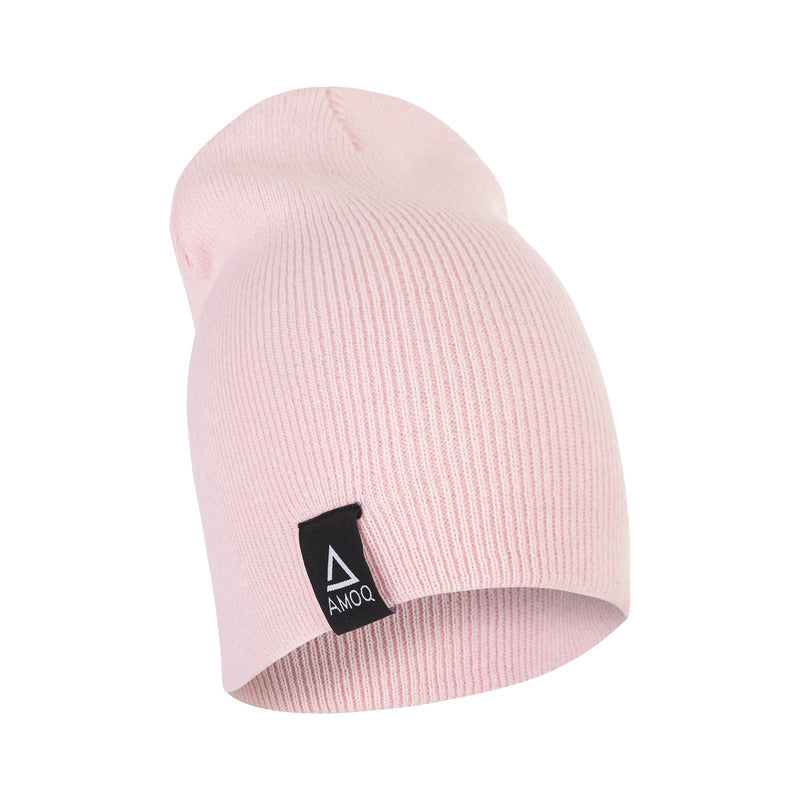 KEPURĖ AMOQ „FOLD-UP“ BEANIE – ROŽINĖ