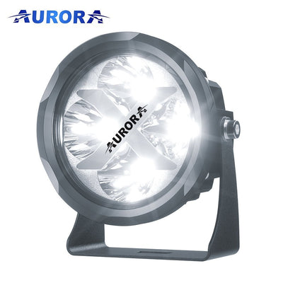 AURORA LED 4" (10 CM) "X FACTOR" SERIJOS ŽIBINTAS 40W FLOOD SU RGB (KOMPLEKTAS 2VNT)