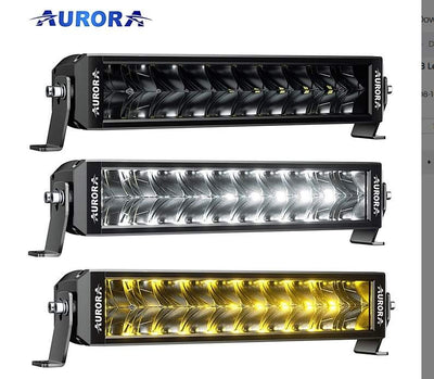 AURORA LED žibintas 10" (25.4cm) 10" 100W RGB – nuotrauka 2