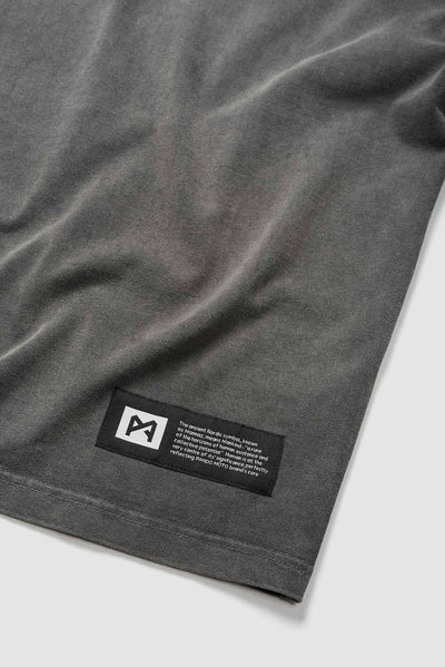 MARŠKINĖLIAI PANDO MOTO ALEX RUNA „ACID WASHED“ OVERSIZED MOTOCIKLININKAMS UNISEX