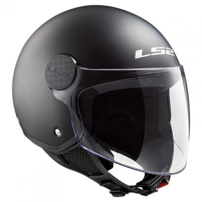 Šalmas LS2 SPHERE II SOLID MATINIS JUODAS – nuotrauka 4