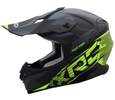 ŠALMAS „XRC TOTTER“ JUODA / PILKA / FLUO