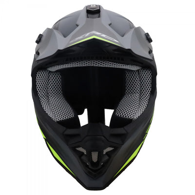 ŠALMAS „XRC TOTTER“ JUODA / PILKA / FLUO
