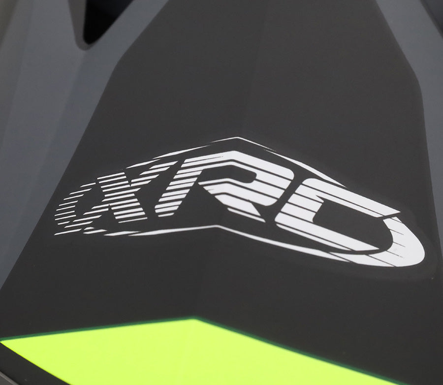 ŠALMAS „XRC TOTTER“ JUODA / PILKA / FLUO