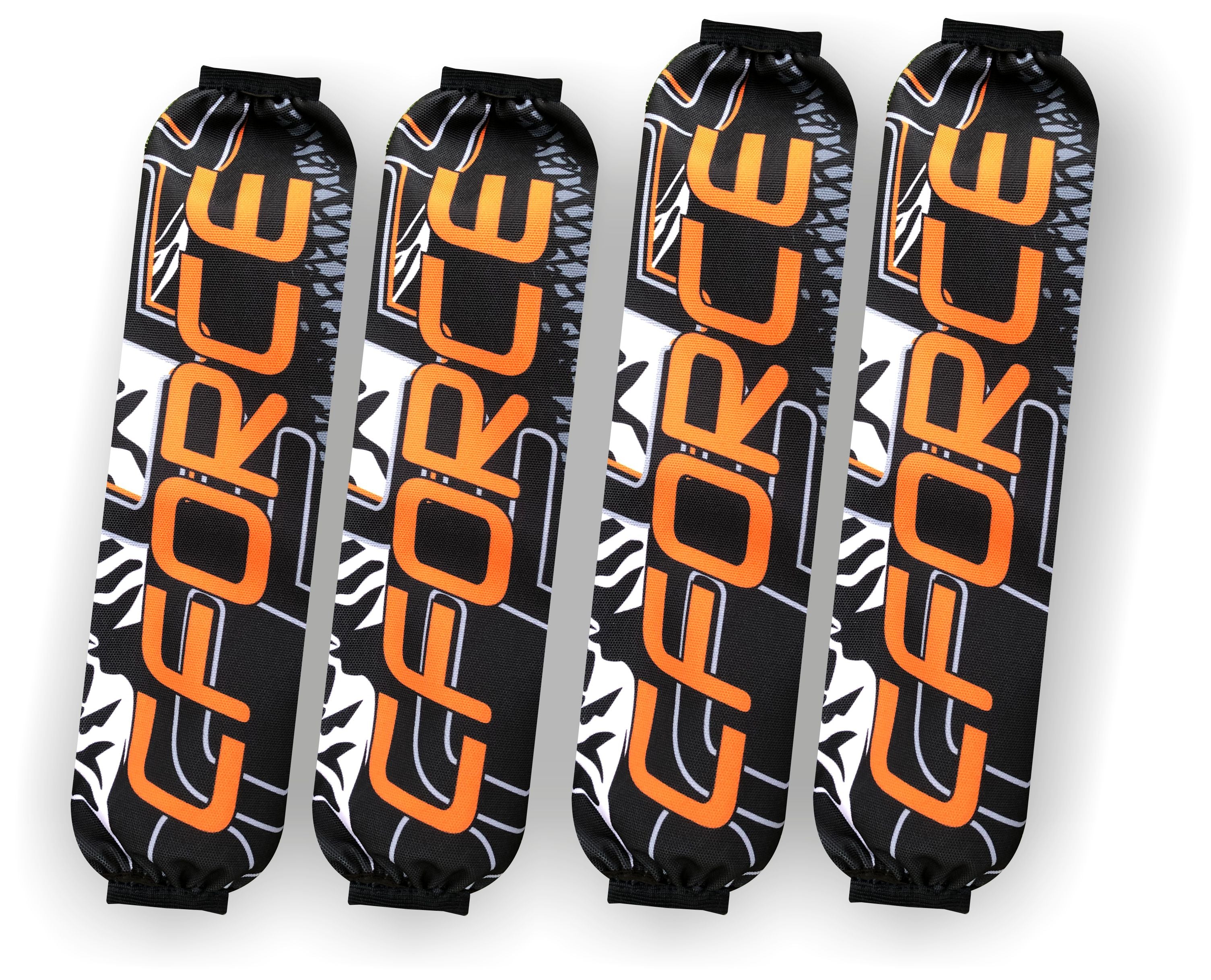Amortizatorių APSAUGA NUO PURVO CFMOTO CFORCE G3 oranžiniai