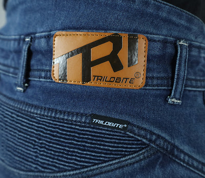Džinsai trilobite PARADO doublelayer AAAA SLIM FIT vyrams, mėlyni – nuotrauka 14