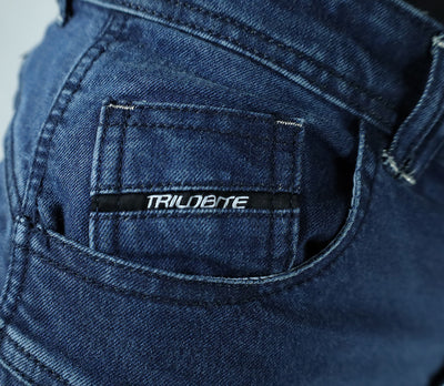 Džinsai trilobite PARADO doublelayer AAAA SLIM FIT vyrams, mėlyni – nuotrauka 2