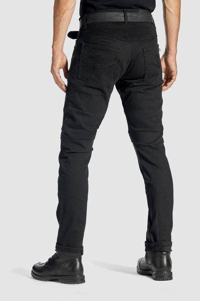 MOTO džinsai PANDO MOTO KARLDO SLIM CORDURA VYRAMS JUODI – nuotrauka 4