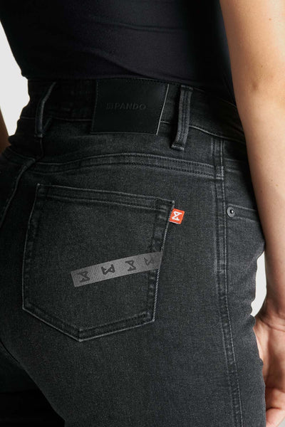 DŽINSAI PANDO MOTO KUSARI COR 01 MOTERIMS PAGAMINTI IŠ CORDURA®