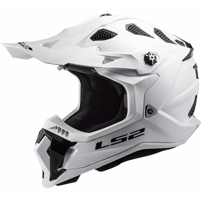 Šalmas LS2 MX700 subverter NOIR-06 BALTAS BLIZGUS