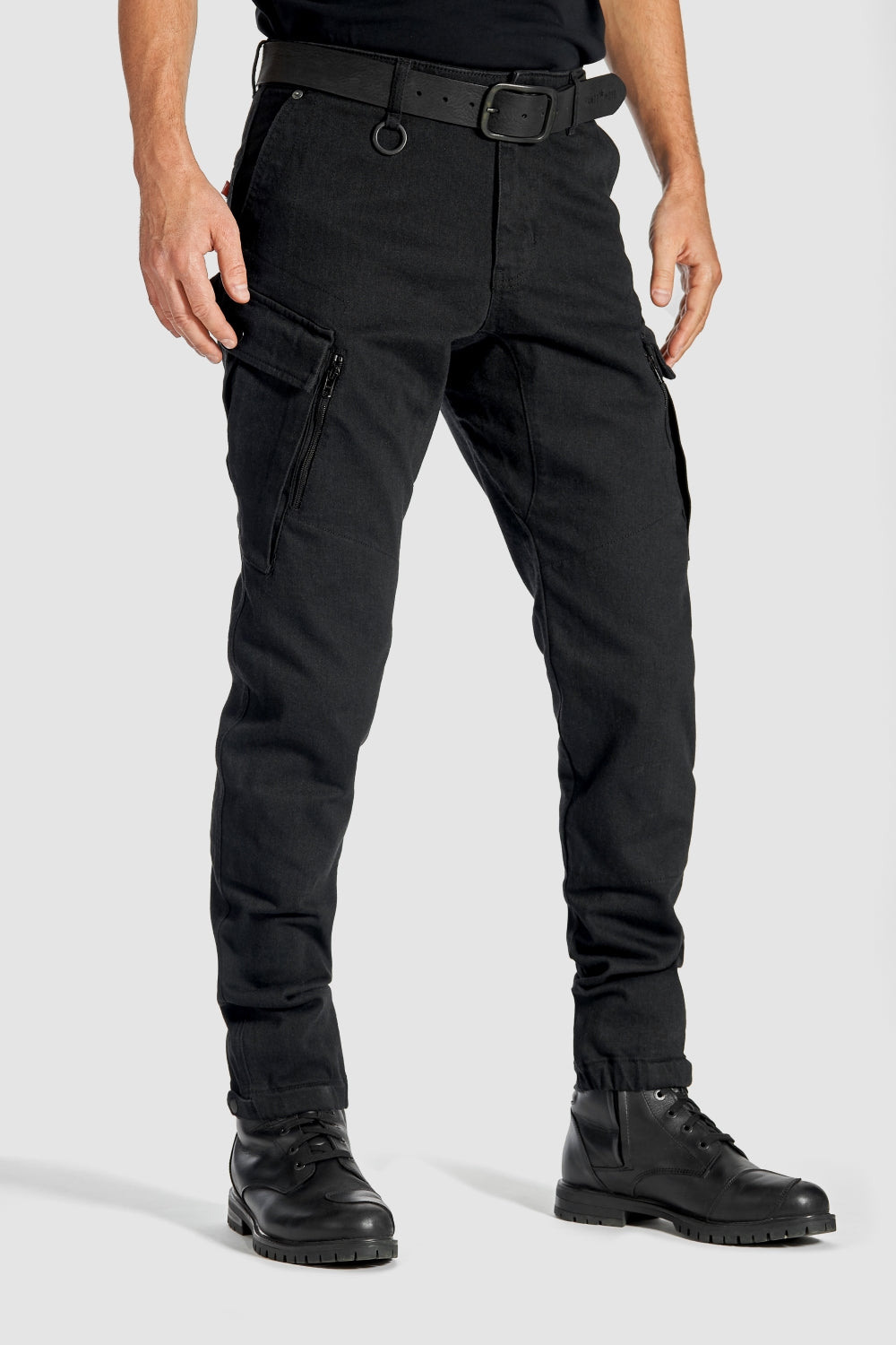 DŽINSAI PANDO MOTO MARK BLACK AAA – VYRAMS SU CORDURA® IR BALISTEX®