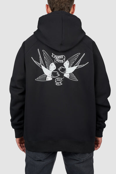 DŽEMPERIS SU GOBTUVU – PANDO MOTO MAX TOKYO,OVERSIZE, JUODAS, UNISEX