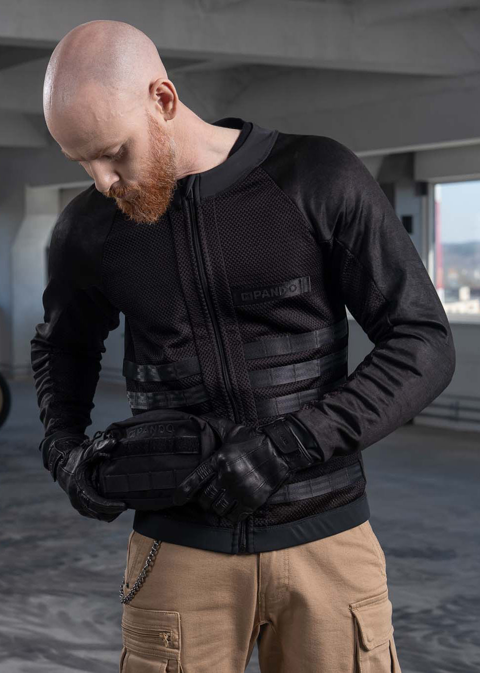 Motociklininko dėklinė iš Cordura® medžiagos