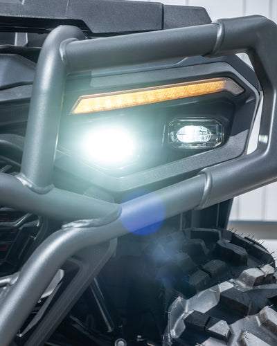 AODES TCROSSER 650L EPS V-Twin – Lava Juoda