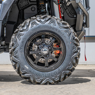 AODES TCROSSER 650L EPS V-Twin – Lava Juoda