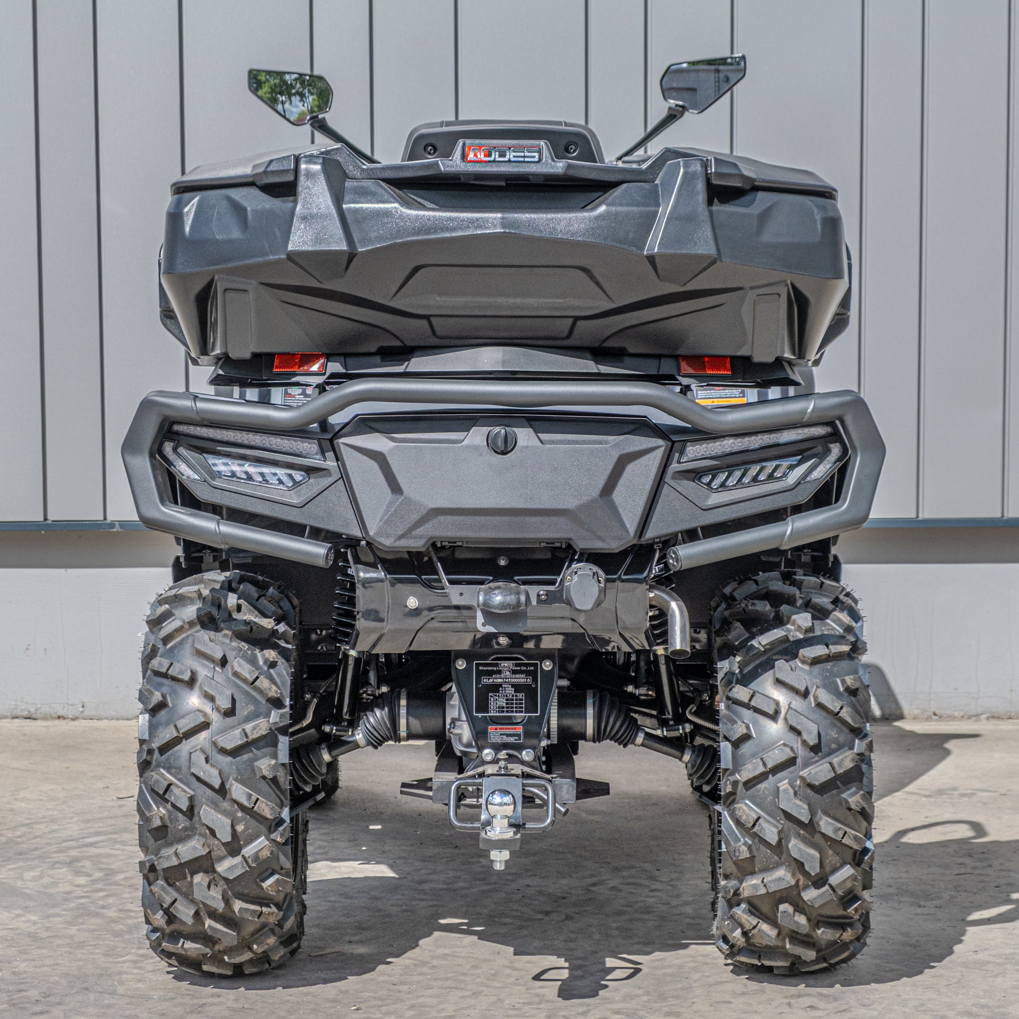 AODES TCROSSER 650L EPS V-Twin – Lava Juoda