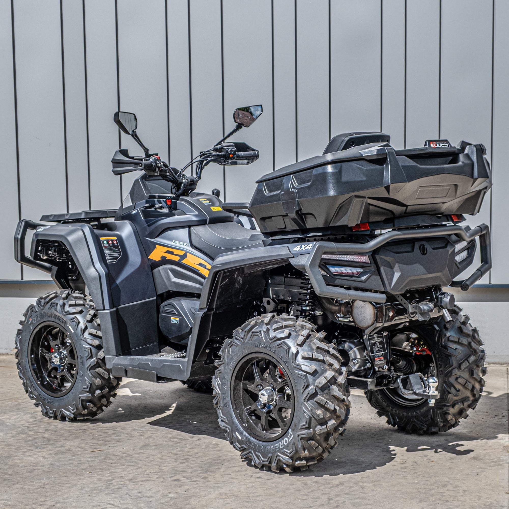 AODES TCROSSER 650L EPS V-Twin – Lava Juoda