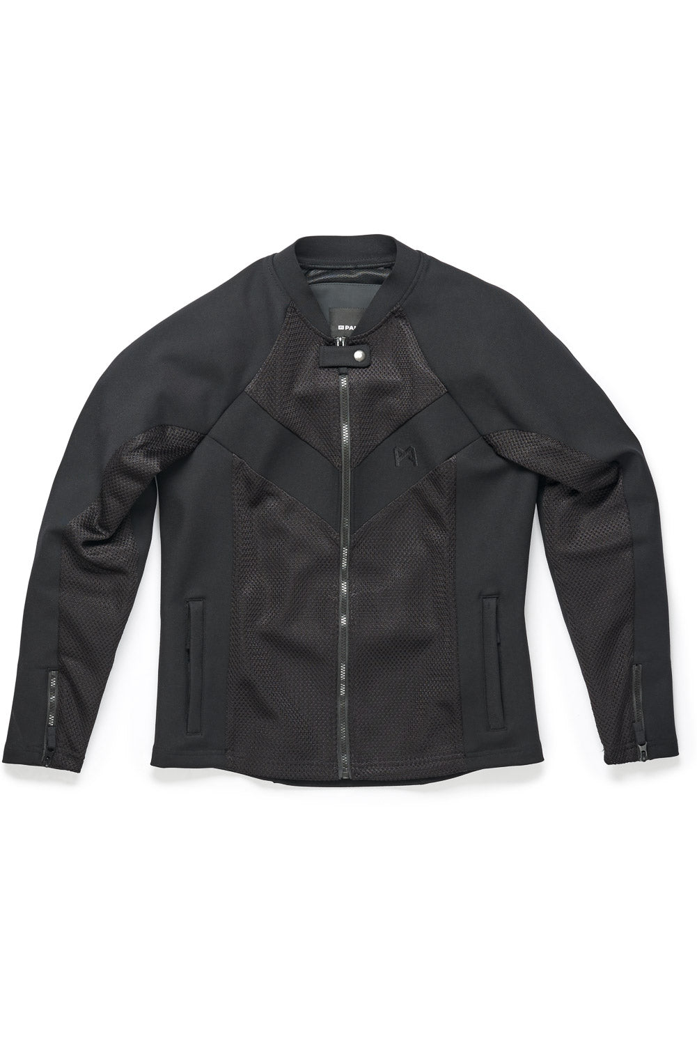 Striukė - PANDO MOTO STEALTH BLACK AAA vyrams, SU apsaugomis – nuotrauka 6