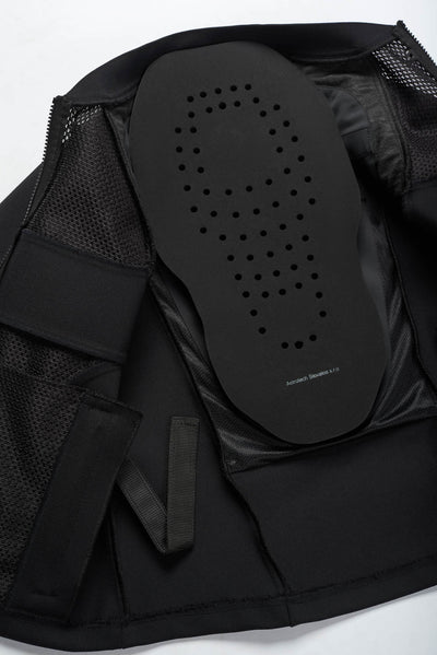 Striukė - PANDO MOTO STEALTH BLACK AAA vyrams, SU apsaugomis – nuotrauka 8