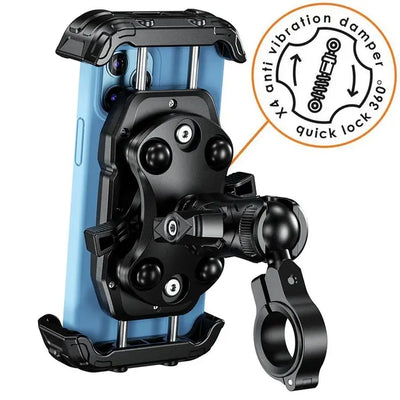 TELEFONO laikiklis EXTREME STYLE R22 antivibracinis – nuotrauka 2