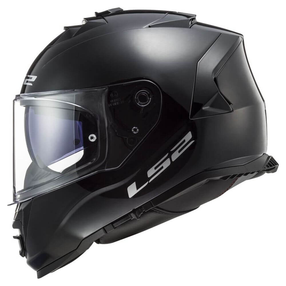 ŠALMAS LS2 FF800 STORM II SOLID – BLIZGI JUODA