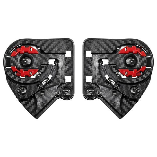 STIKLIUKO MECHANIZMAS LS2 ŠALMUI – FF900, 800900CBP – CHROMINIS / JUODAS