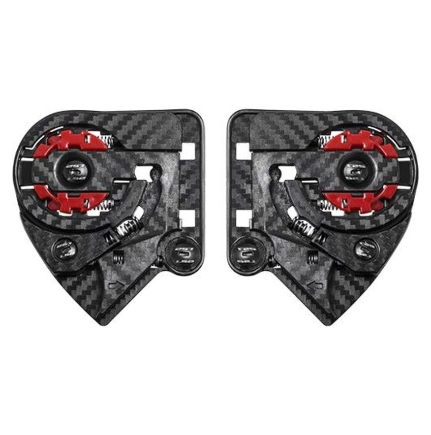 STIKLIUKO MECHANIZMAS LS2 ŠALMUI – FF900, 800900CBP – CHROMINIS / JUODAS