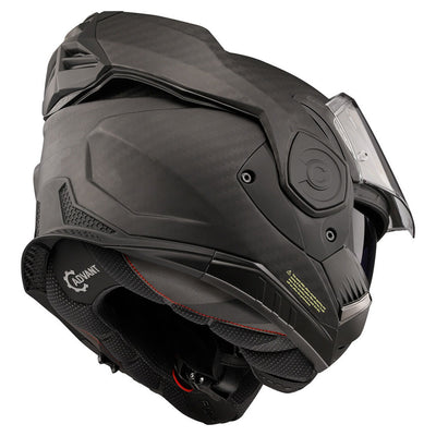 ŠALMAS LS2 FF901 ADVANT X SOLID CARBON – MATINĖ JUODA SPALVA