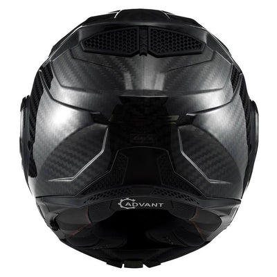 ŠALMAS LS2 FF901 ADVANT X SOLID CARBON – MATINĖ JUODA SPALVA