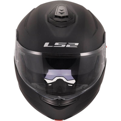 ŠALMAS LS2 FF908 STROBE II SOLID – MATINĖ TAMSIAI MĖLYNA SPALVA