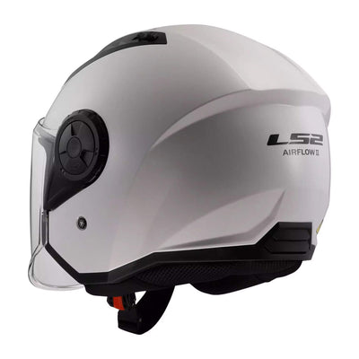 ŠALMAS LS2 OF616 AIRFLOW II SOLID – MATINIS JUODAS