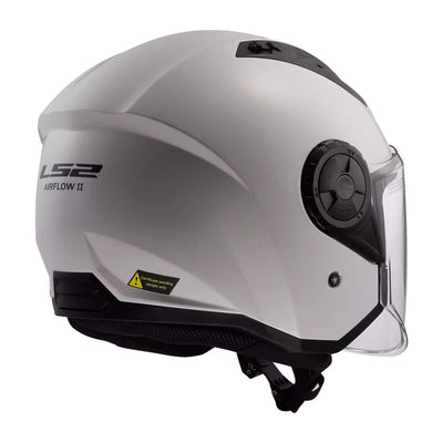 ŠALMAS LS2 OF616 AIRFLOW II SOLID – MATINIS JUODAS