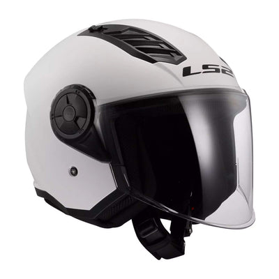 ŠALMAS LS2 OF616 AIRFLOW II SOLID – BLIZGIAI JUODAS
