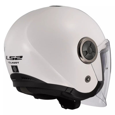 ŠALMAS LS2 OF620 CLASSY SOLID – PERLINĖ PILKA
