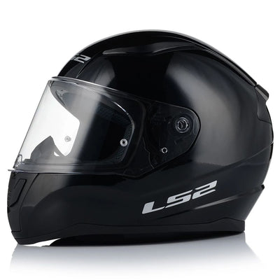 ŠALMAS LS2 FF353 RAPID II SOLID – MATINĖ JUODA