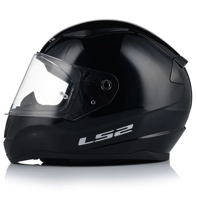 ŠALMAS LS2 FF353 RAPID II SOLID – MATINĖ JUODA