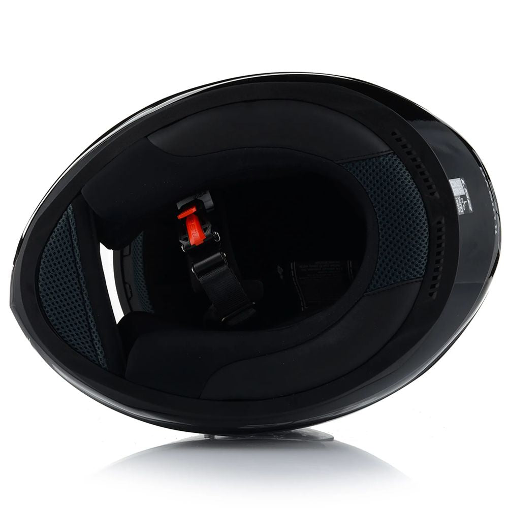 ŠALMAS LS2 FF353 RAPID II SOLID – MATINĖ JUODA