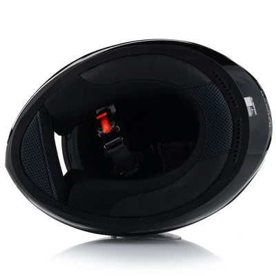 ŠALMAS LS2 FF353 RAPID II SOLID – MATINĖ JUODA