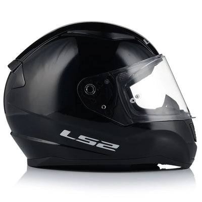 ŠALMAS LS2 FF353 RAPID II SOLID – MATINĖ JUODA