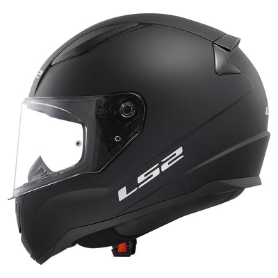 ŠALMAS LS2 FF353 RAPID II SOLID – MATINĖ JUODA