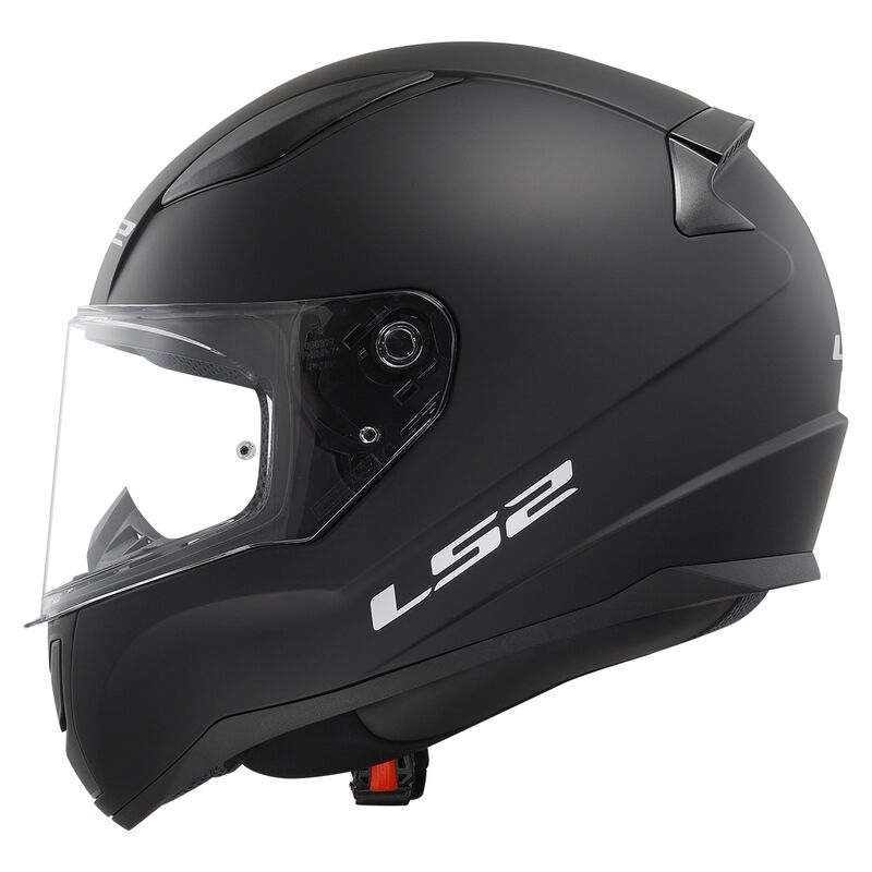 ŠALMAS LS2 FF353 RAPID II SOLID – MATINĖ JUODA
