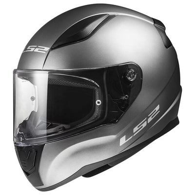 ŠALMAS LS2 FF353 RAPID II SOLID – MATINĖ JUODA