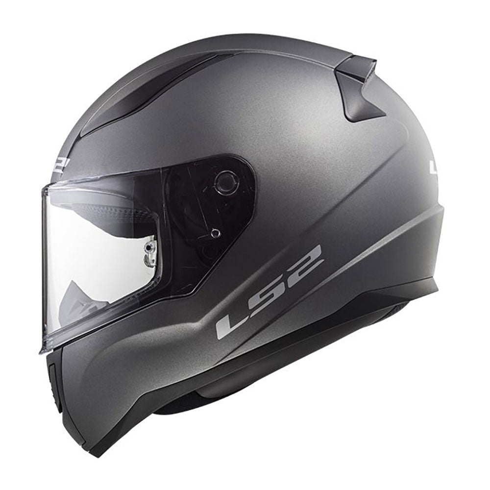 ŠALMAS LS2 FF353 RAPID II SOLID – MATINĖ JUODA